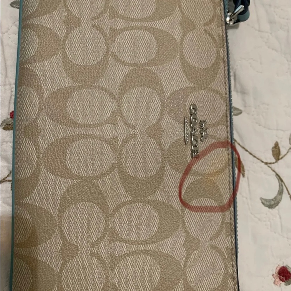 Coach wristlet